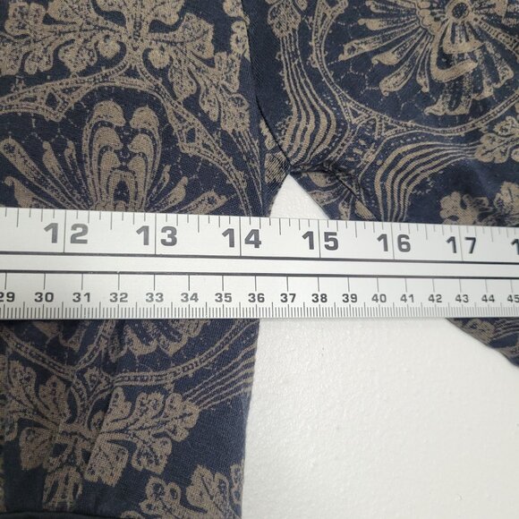 Vintage y2k black brown boho babydoll satin trim tie back party going out top xs - Picture 6 of 7